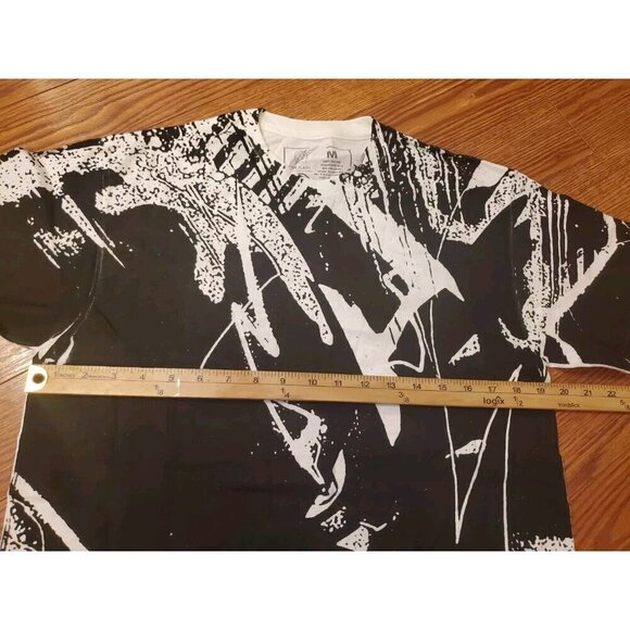 The Flash Shirt Mens Size Medium Collab Civil Assets White Black NWOT - Picture 5 of 7